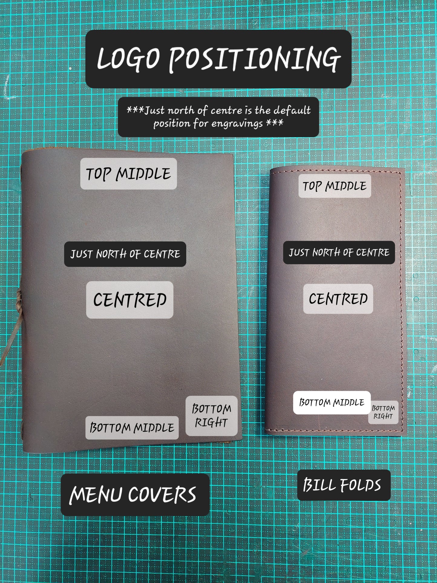 A5 Menu Covers - Maka Leathergoods