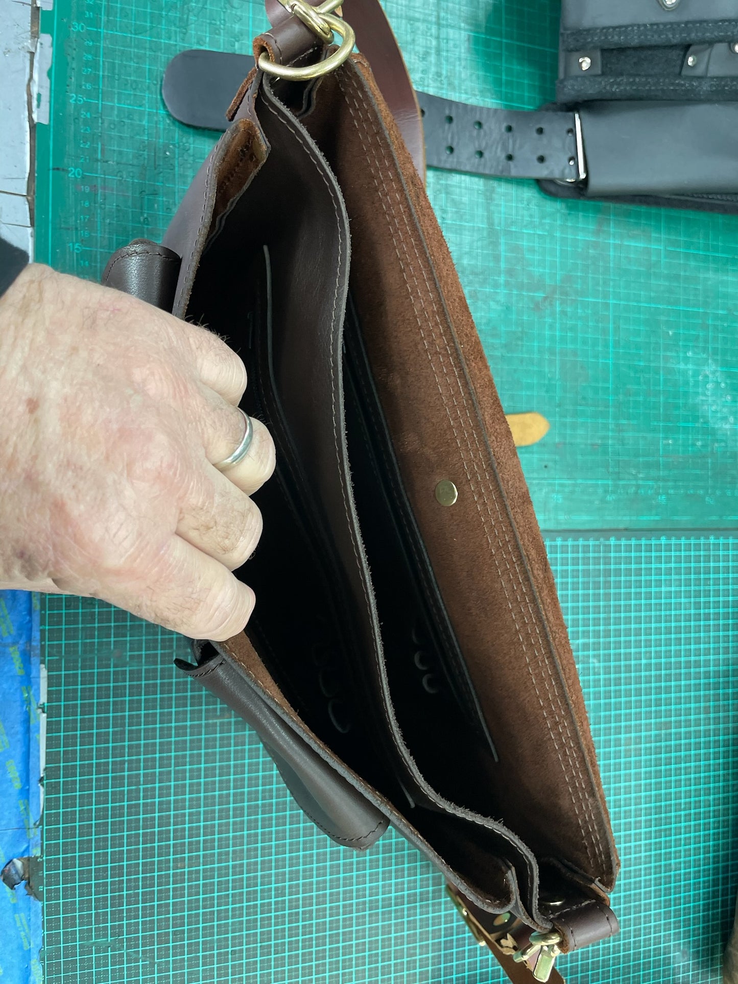 Steele Satchel bag - Maka Leathergoods