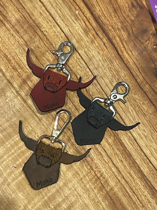Cattle keychain - Maka Leathergoods