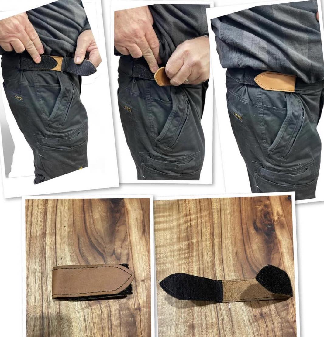 Buckleless Belt - Maka Leathergoods