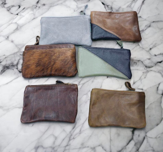 Small Zip clutch - Maka Leathergoods