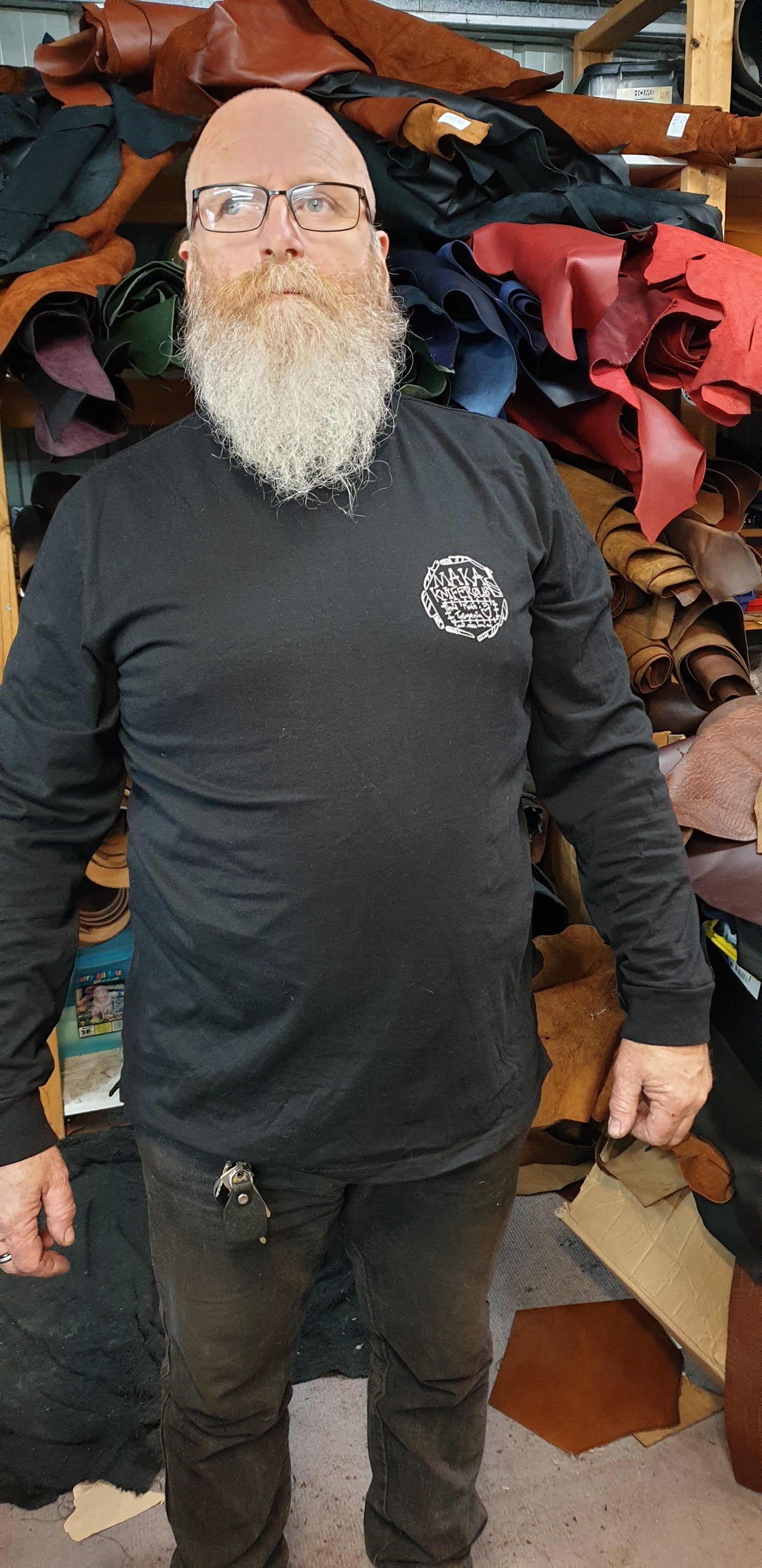 Long Sleeved Tee - Maka Leathergoods