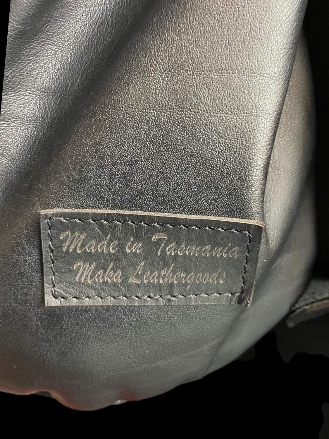 Drawstring Leather Bag - Maka Leathergoods