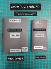 Bulk Engraving (FOR MENU COVERS) A4 & A5