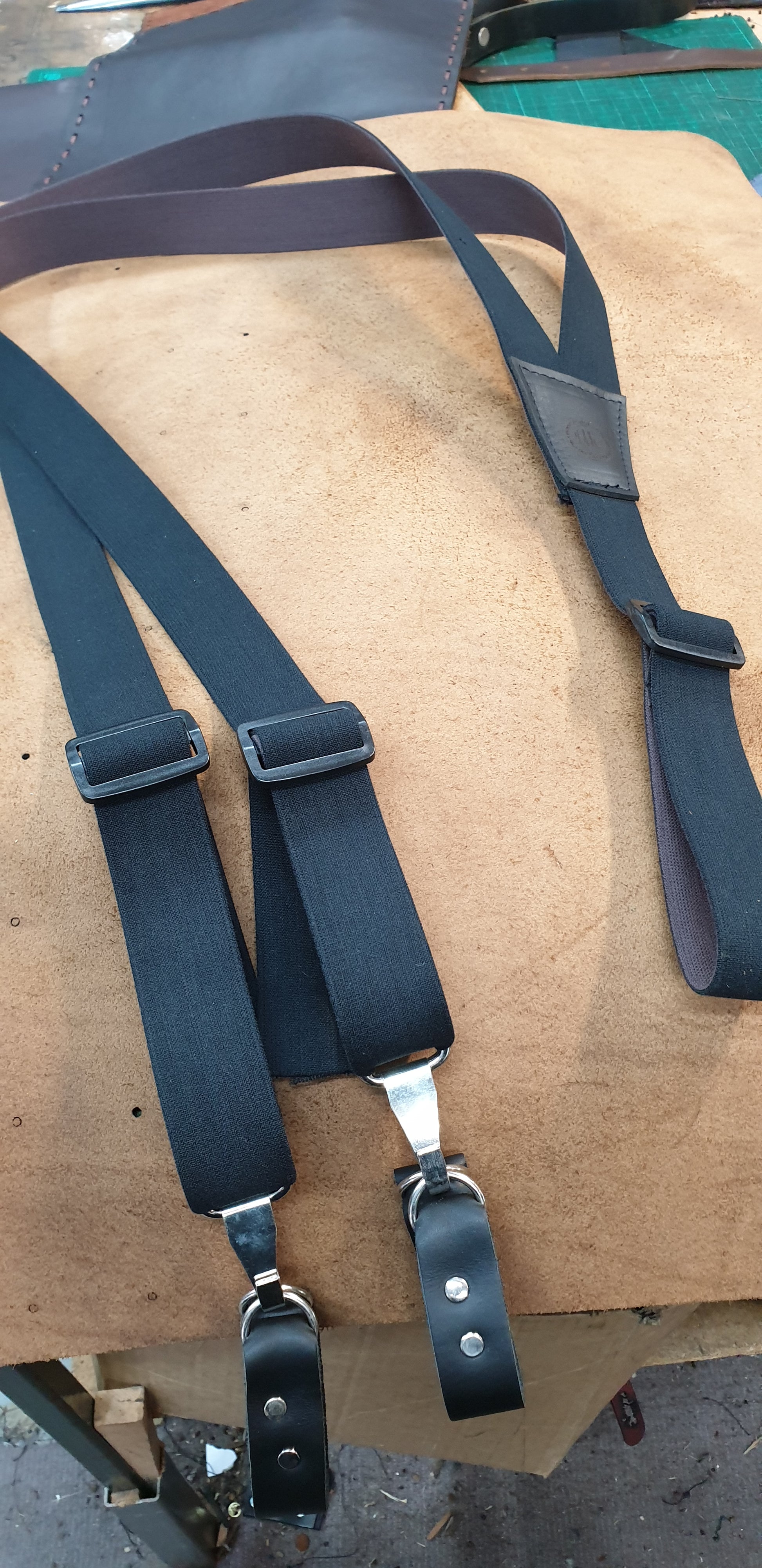 Shoulder Braces (for tool belts) - Maka Leathergoods