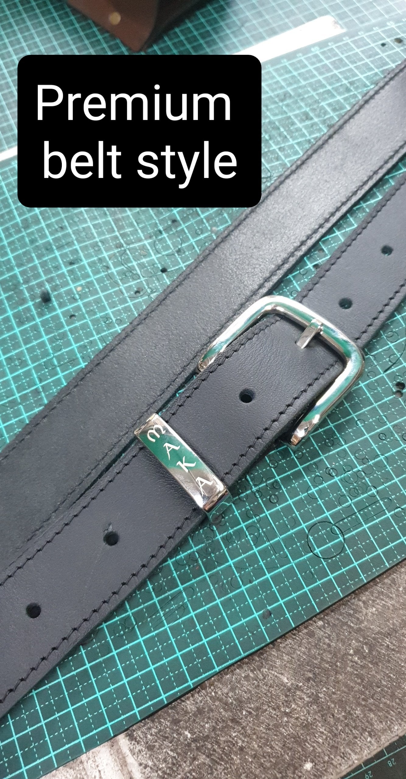 Australian Leather Belts - Maka Leathergoods