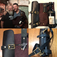 Leather Wine Roll