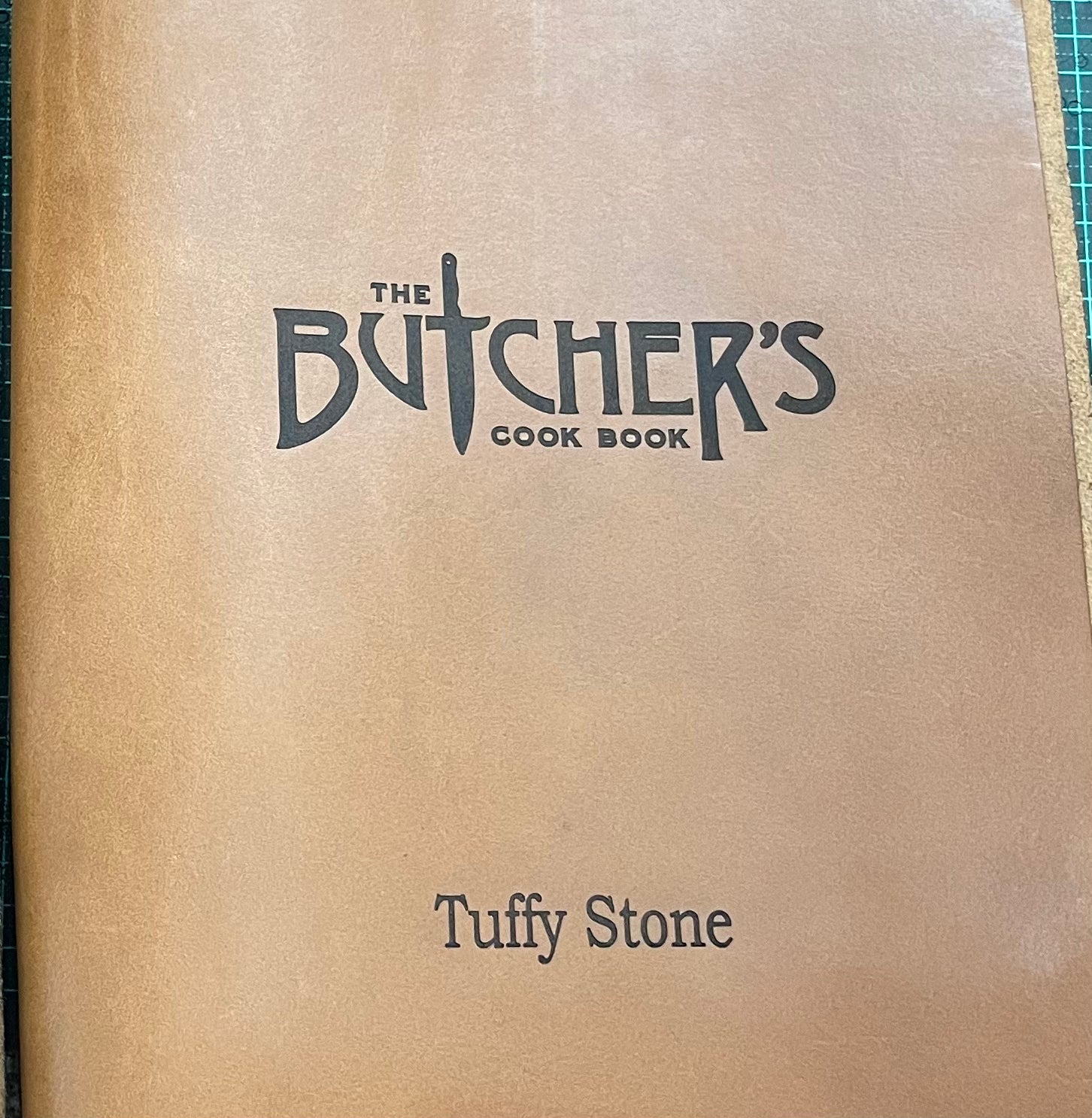 Butcher's Cook Book (book cover) - Maka Leathergoods