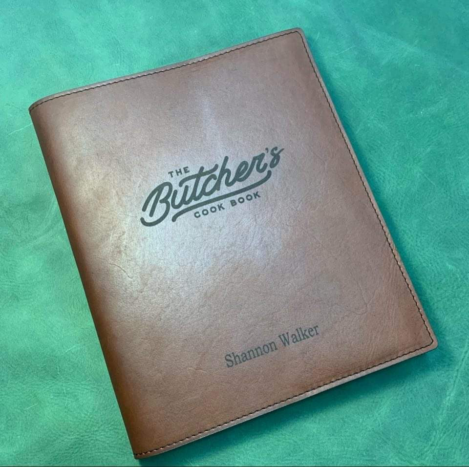 Butcher's Cook Book (book cover) - Maka Leathergoods