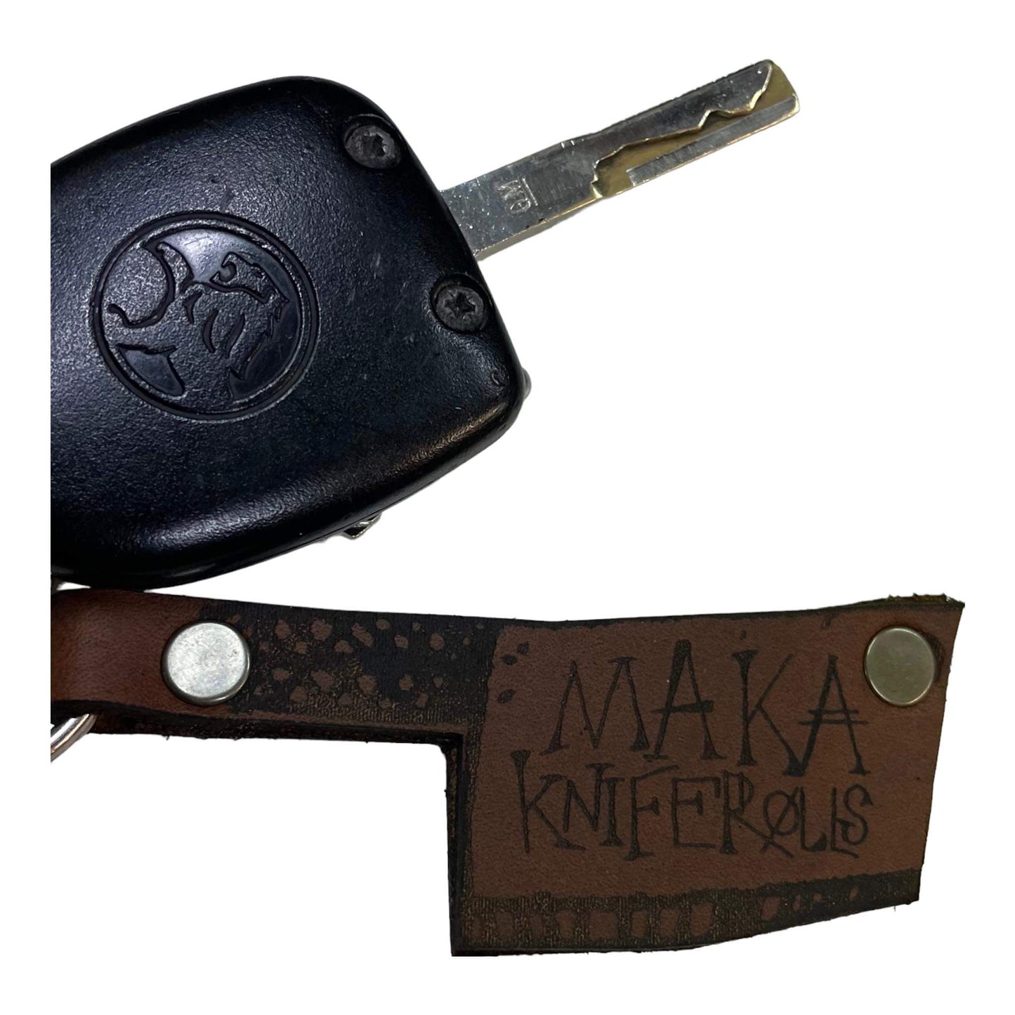 Maka Cleaver keyring - Maka Leathergoods