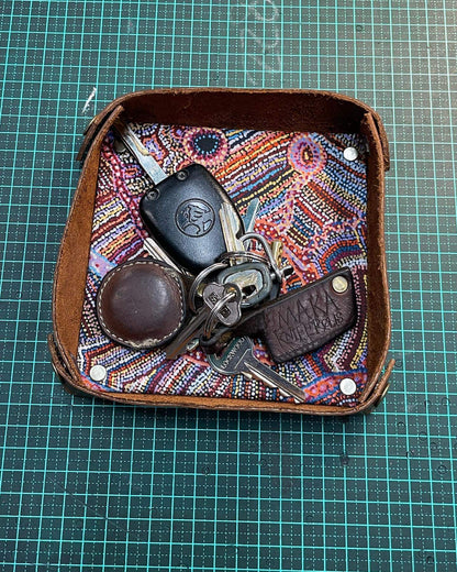 Maka Cleaver keyring - Maka Leathergoods